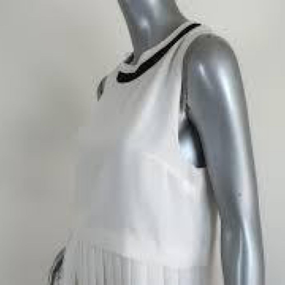 Timo Weiland S Ivory Knit Fringe Tank Top Western Boho Festival